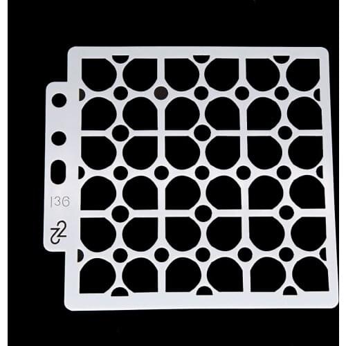 Geometry Layering Stencils for DIY Scrapbooking/photo album Decorative Embossing DIY Paper Cards Crafts