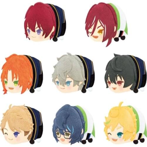 Stuffed ES Mochi Mascot Vol.4 Anime Ensemble Stars 8.5cm Plush Doll Pendant Sena Izumi Aoba Tsumugi Suou Tsukasa Sakuma Gift Toy