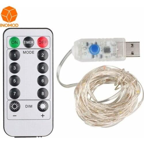 Светодиодные гирлянды с прозрачным проводом Inomod China At AliExpress