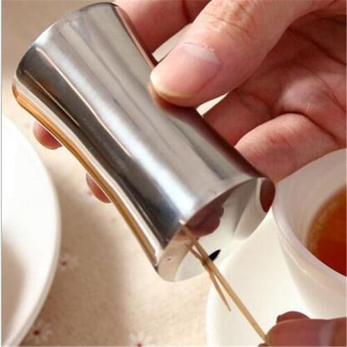Creative Y-Shaped Toothpick Holder Stainless Steel Toothpick Box Toothpick Dispenser Household Table Toothpick Storage Box