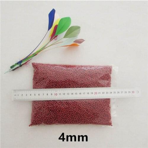 DIY Pearl Round red without hole Pearl 500g 4-20mm Imitation ABS Beads Jewelry Making Findings DIY Phone Case accessories