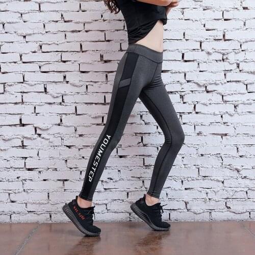 Leggings Women Fitness Yoga Sports Pants Womens Running Elastic Training Spring Autumn Pantalones De Mujer Leggins