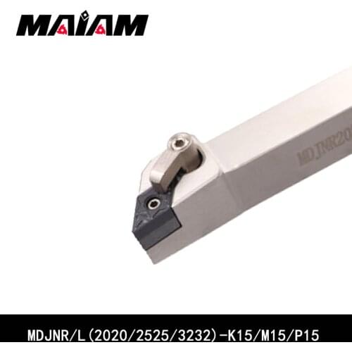 MDJNR2020 MDJNL2020 MDJNR2525 MDJNL2525 MDJNR3232 MDJNL3232 MDJN MDJNR MDJNL K15 m15 p15 alloy spring steel DNMG Rhombus insert