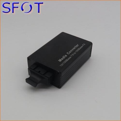 Mini Media Converter, single mode, dual fibers, 10/100M or 10/100/1000M for your choice