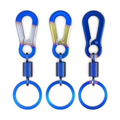 Motorcycle Car Key Chain Key Ring Decoration Luxury Metal Stainless Steel Keychain