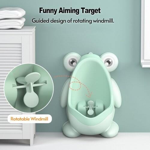 Cartoon Baby Potty Training Urinal for Toddler Boys Funny Aiming Target Hanging Hole Wall Suction Cup Potty Training Toilet