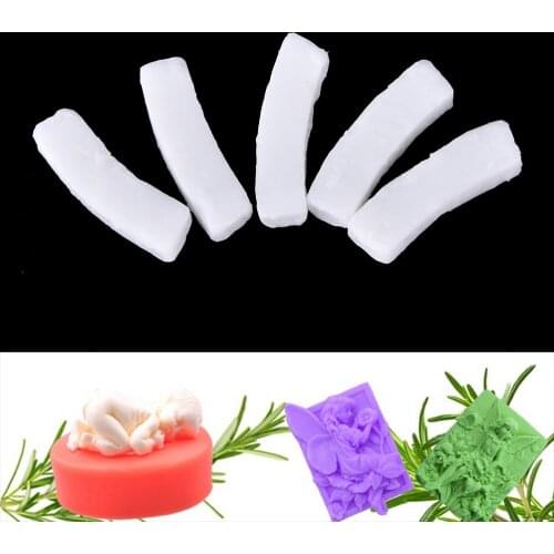 New 250g Transparent Soap&white Base DIY Handmade Raw Materials Base for Soap Making