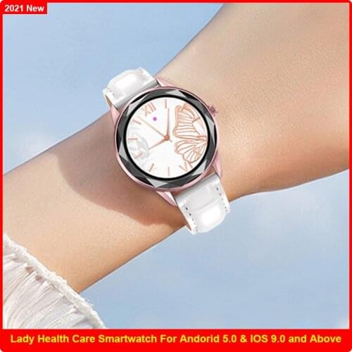 Smart Watch Women IP67 Waterproof Multi-Sport Pedometer Dynamic HR Monitor Smartwatch Fitness Tracker for Girlfriend Wife Gifts