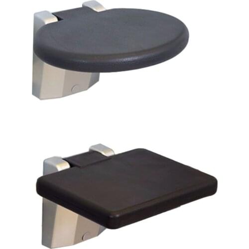 1pcs Bathroom folding stool shower room bath Porch Changing shoes Wear shoes at the door Wall mounted seats Take a bath Foldable