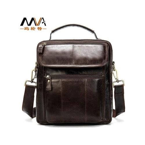 Mens Bag Genuine Leather Crossbody Bags for Men Messenger Bag male Leather Designer masculino Shoulder Bags Male Handbag Bolso