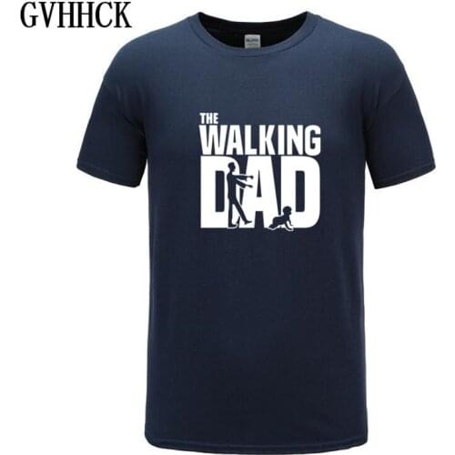 The Walking Dad Fathers Day Gift Mens Funny T-Shirt T Shirt Men 2019 New Short Sleeve Cotton Novelty Top Tee Camisetas Hombre