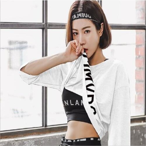 Damdos Womens Workout Suit Loose And Large Size Slimming Speed-Drying Yoga Suit Running Fitness Suit Solid Solor Workout Suit