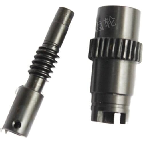 0.8 Modulus Worm Gear Ratio 1:28 Factory Direct 45 Steel Worm Gear