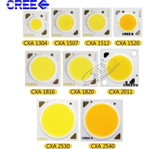 1/5/10PCS Cree cob CXA1304 CXA1507 CXA1512 CXA1816 CXA1820 CXA2530 CXA2540 LED CRI80 3000K 4000K 5000K LED Chip Diode ceram COB