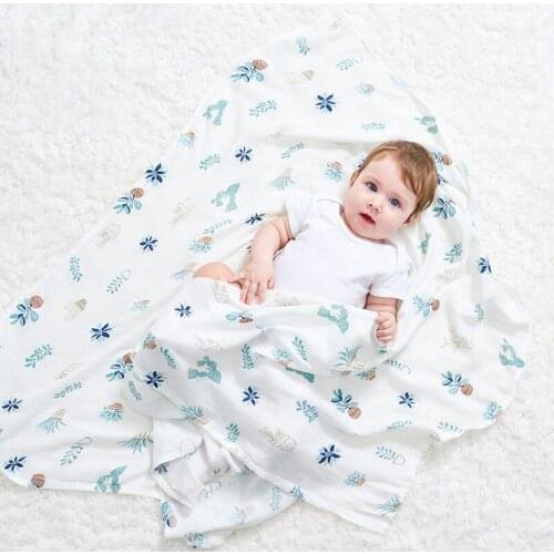 130x110cm Baby blanket bath towel bamboo swaddle diaper blanket gauze muslin blanket 120 newborn baby cotton swaddle blanket