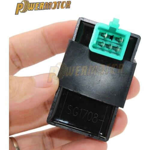 5Pin 12V Black Motorcycle 60*35*50mm AC Ignition CDI UNIT for 50CC-110CC Pit PRO Trail Quad Dirt Bike ATV Motorcycle Ignition