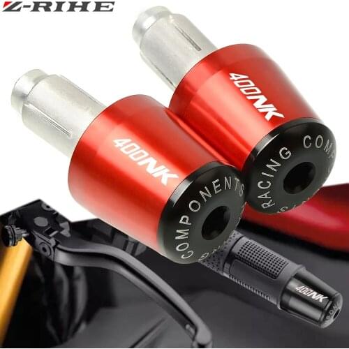 Motorcycle Accessories 7/8" Handlebar Hand Grips Handle Bar End Cap For CFMOTO 400NK 400 NK 2016-2018 2017 Handlebar Grips End