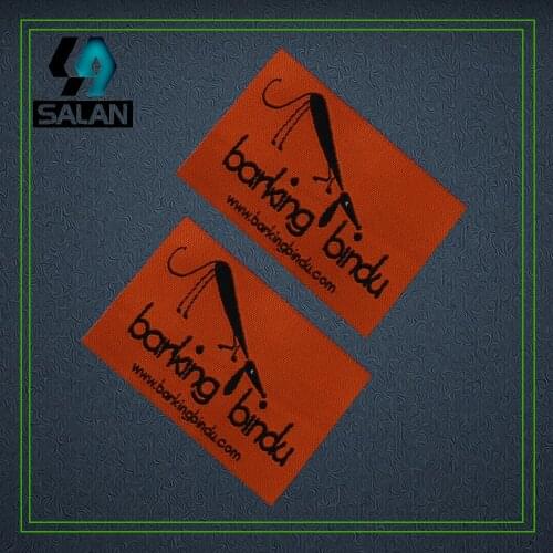Free Shipping Customized Woven labels custom Garment Shirt Shoes Bags sewing tags fabric Clothing Labels Embroidered Tag