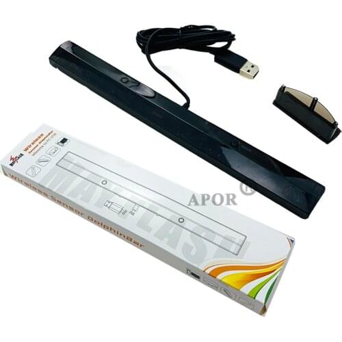 New For Mayflash W010 Wireless Sensor DolphinBar Bluetooth Connect Remote PC Mouse for Wii Kids Game Support G-sensor Function