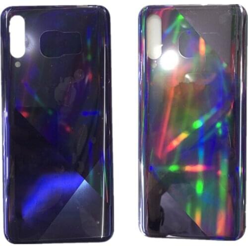 A30S Housing For Samsung Galaxy A30S A307 Battery Cover Repair Replace Back Door Phone Rear Case + Logo Sticker