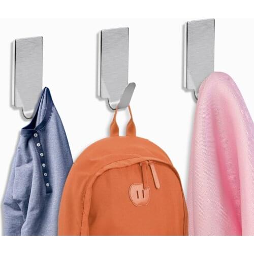 12pcs Towel Hooks Towel Holder Racks Robe Hanging Hooks Wall Storage Hooks for Kitchen Bathroom Adhesive Wall Hanger