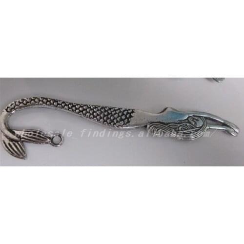 Metal bookmark 20pcs/lots Tibet Silver Mermaid bookmark