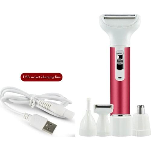 Multi-Function Lipstick Shaving Armpit Hair Shaving Device Electric Eyebrow Knife Ladies Hair Removal Device