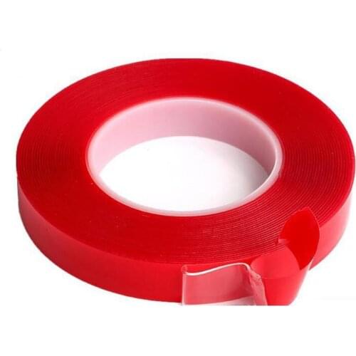 Nano Magic Transparent Double-sided Adhesive Red Membrane Waterproof and High Temperature Fixed Traceless Adhesive Tape