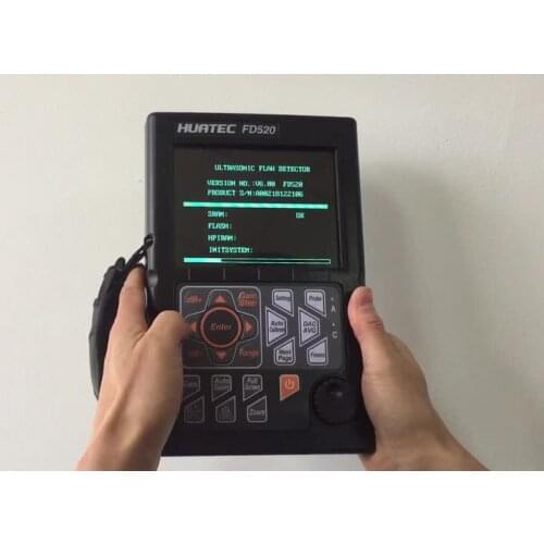 Portable ultrasonic flaw detector FD520