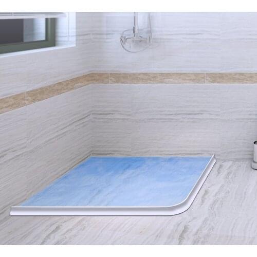Home Bathroom Water Stopper Flood Barrier Dam Silicone Water Blocker Self-adhesive Kitchen worktop waterproof sealing strip