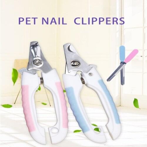 Professional pet dog cat Nail Clipper Stainless Steel Labor-Saving Nail Clippers Convenient Beauty Cleaning Supplies