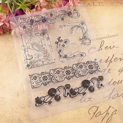 Transparent Stamp T1179 Transparent Clear Silicone Stamp/Seal for DIY Scrapbooking/photo Album Decorative Clear Stamp
