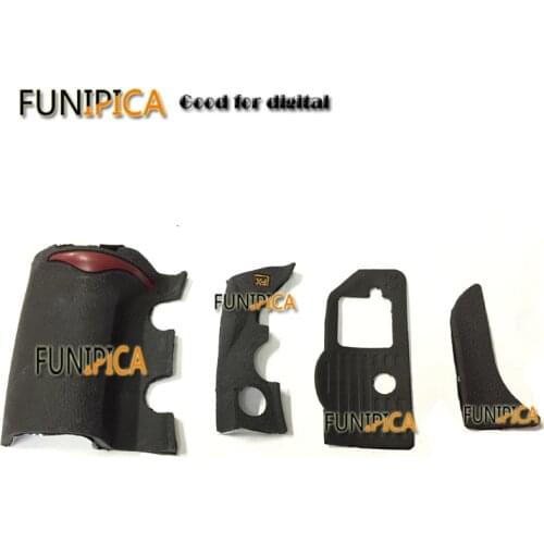 D700 rubber Shell Cover For Nikon D700 rubber A set of 4 Pieces Grip Rubber SLR Camera repair parts free shipping