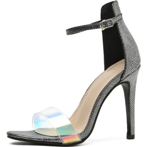 Summer Shoes Women Sandals High Heels Fashion Elegant Shoes Sandals Women Pumps Stiletto Heel