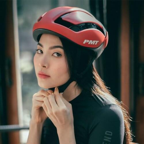 PMT Racing Road MTB Bike Hat Intergrally-Molded Breathable Personality Confortable Outdoor Sport Safety Bicycle Helmet Men Women