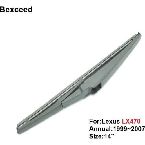 For Lexus LX470 Rear wiper blade 14"/350mm Bexceed of Car Rear Windshield 1999 2000 2001 2002 2003 2004 2005 2006 2007