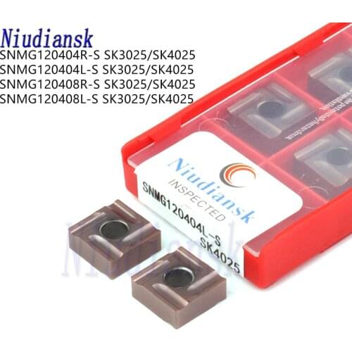 SNMG120404R-S SNMG120408R-S SK3025 SNMG120404L-S SNMG120408L-S SK4025 High Quality Carbide Alloy Inserts CNC Lathe Turning Tool