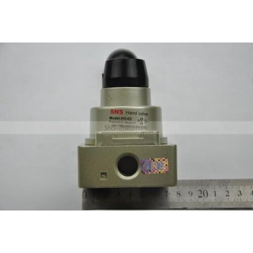 1pcs HV-03 4 way 3 position 3/8" BSPT Hand Operated Lever Air Valve Hand Return