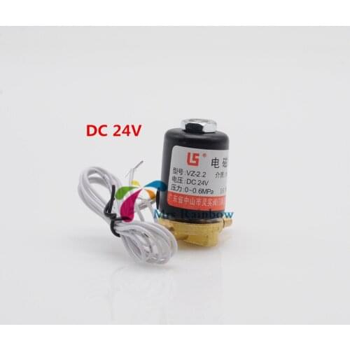1/Pcs Dental DC24V Electric Solenoid Valve Small Electric Control Valve Dental Accessory
