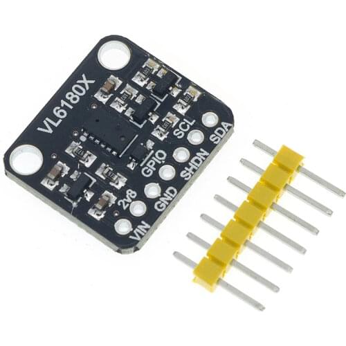 1PCS VL6180 VL6180X Range Finder Optical Ranging Sensor Module for Arduino I2C Interface 3.3V 5V gesture recognition