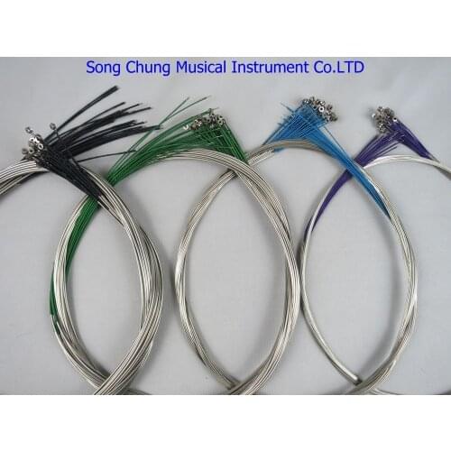 10sets strong stainless steel 1/8 cello strings
