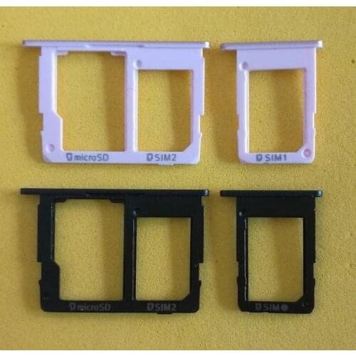 10Pcs/Lot, SIM Card micro SD Tray Holder Slot Adapter For Samsung Galaxy J5 prime J7 prime On5 On7 G6100 G5700