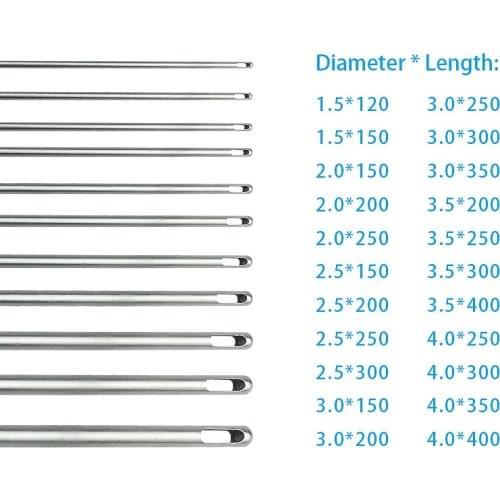 2 Holes Liposuction Cannula Stardard Oval Double Hole Micro Cannula Fat Transfer Tools