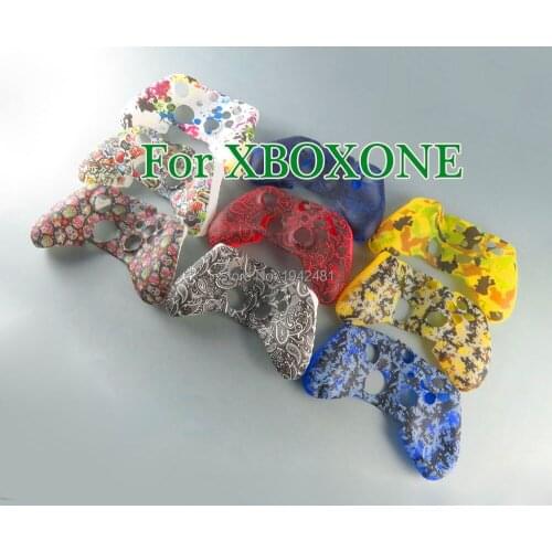 40pcs Water Transfer Silicone Case Camouflage Camo Silicone Protective Skin Case Rubber Cover Sleeve for Xbox One Controller