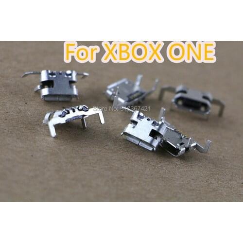 5pcs/lot Replacement Charger Port Socket for xboxone Micro USB Power Charging Connector Dock For Xbox One Gamepad Console