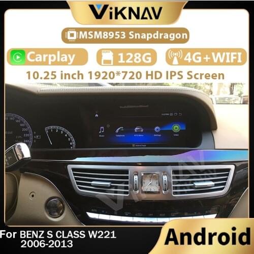 DVD multimedia player car radio for benz SLC SL R172 2011-2019 car GPS navigation head unit 2 Din Android car stereo recorder