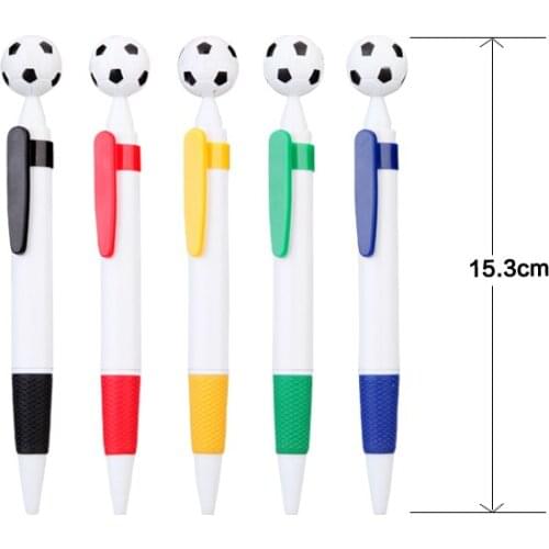 Free shipping 1000pcs/lot customized logo plastic pen; promotional ballpoint pen; writing pen; football plastic pen pp10