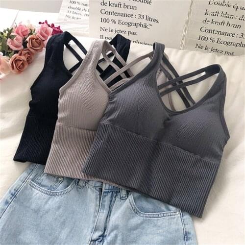 Beauty Back Bra Sexy Women Seamless Lenceria Push-up Cozy Bralette Cross Strap Underwear Wiereless Lingerie нижнее белье женское