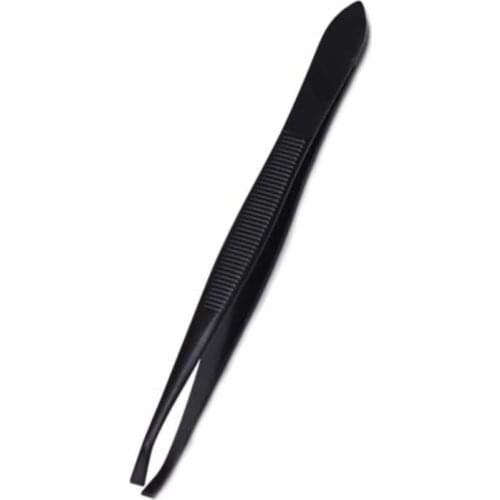 Elly Black Slim Mouth Straight Tweezers ELLYCIMBIZ06 392986119
