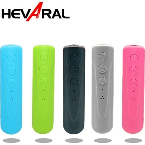 Hevaral Bluetooth Adapter Bluetooth Receiver 3.5mm Aux Colorful Car Music Audio Receptor For Headphone Speaker Handsfree Kit